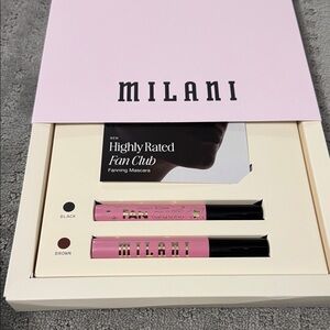 Milani Fan Club Mascara Duo - Black and Brown